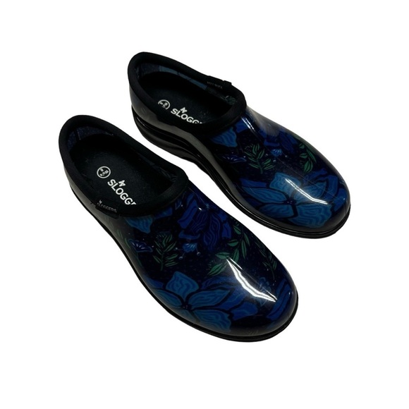 Sloggers Clogs Mules Shoe Women's 8 Floral Waterproof Gardening Mom Grandma - Picture 1 of 7